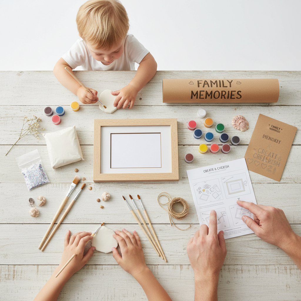 Family Craft Kit - DIY keepsake activity set