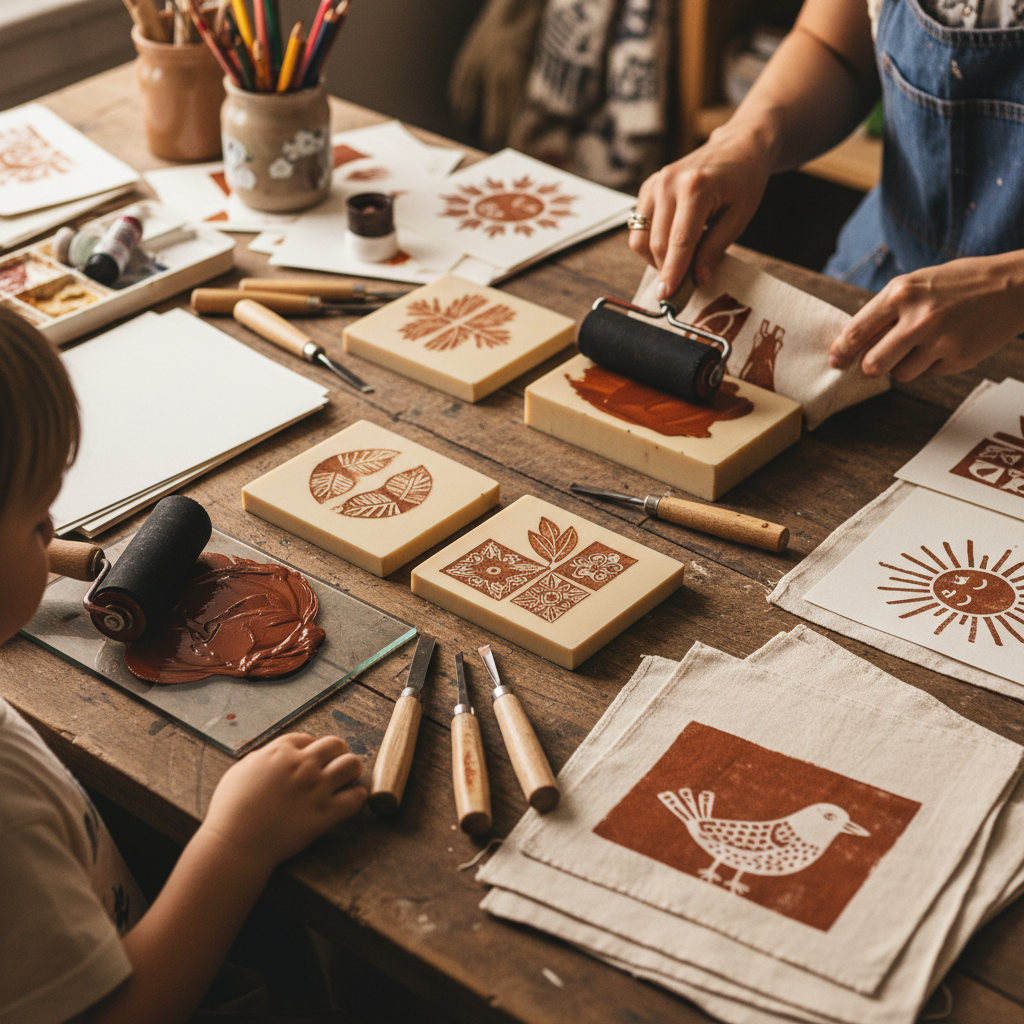 DIY Lino Print Kit