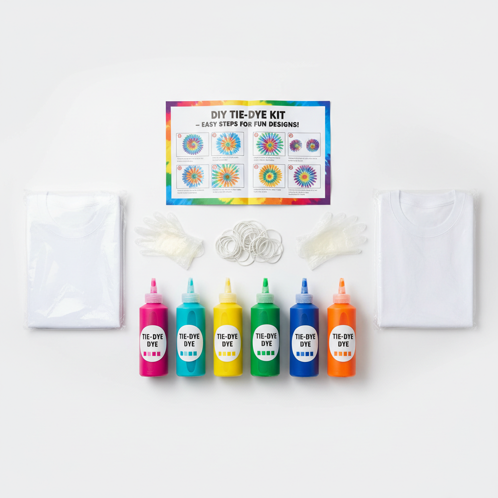 DIY Tie-Dye Set - colorful family craft kit