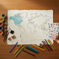 DIY Family Adventure Map Kit