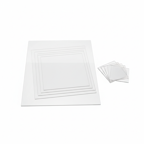Acrylic Sheet for Tank Making flat lay